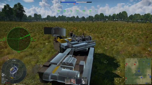 ЗПРК 2С6 "Тунгуска"-Чистое небо