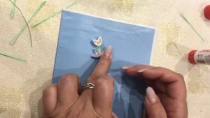 Ландыши в технике квиллинг