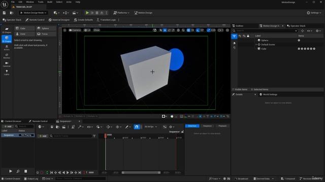 06 - Materials. MOTION DESIGN Unreal Engine 5.4 with Raffi Bedross