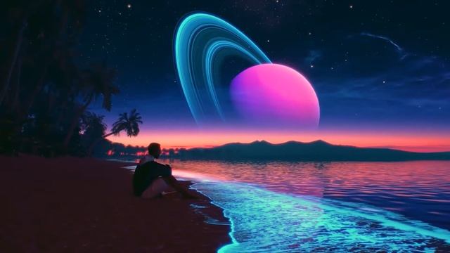 Lofi Music to Relieve Stress and Anxiety || Lofi Beats Night Ocean Theme with Ocean Waves