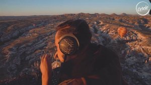 Ben Böhmer live above Cappadocia in Turkey for Cercle