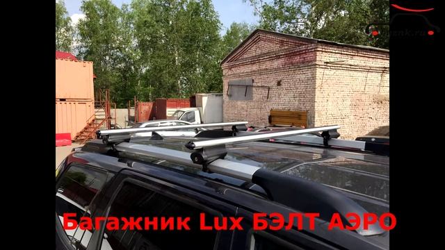 Киа Мохав (Kia Mohave) с автобагжником Lux и автобоксом Koffer на крыше