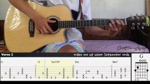 Wake Me Up When September Ends - Green Day | Fingerstyle Cover with Tabs