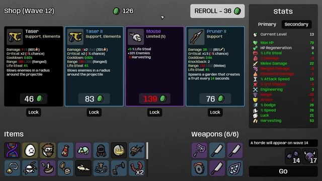 Power Generator is my Spirit Animal | Old + Explorer | Brotato: Modded смотреть онлайн