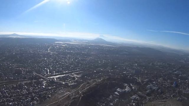 Слет на парплане с Машука