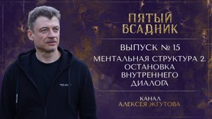 Выпуск №15. МЕНТАЛЬНАЯ СТРУКТУРА: ЧАСТЬ 2. ОСТАНОВКА ВНУТРЕННЕГО ДИАЛОГА.
