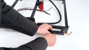 7.Install the wiring harness FLYINGBEAR LaserMan Laser Engraver