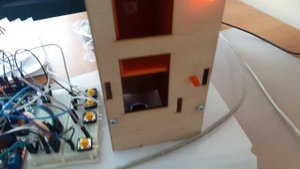 Макет лифта на Arduino UNO