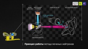 Конвейерный анализатор горных пород по методу Меченых Нейтронов