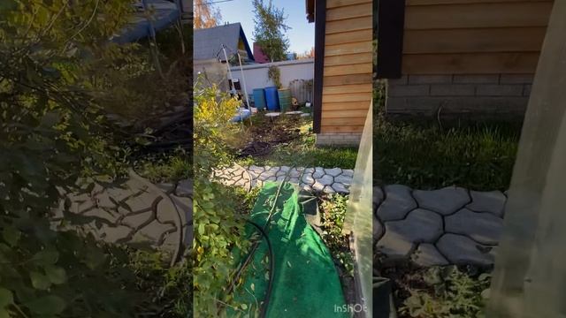 Бассейн в теплице, убираю на зиму