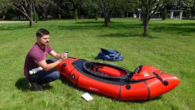 Alpacka Raft - Bike Pump Inflation and Bleeder Pressure Valve смотреть онлайн