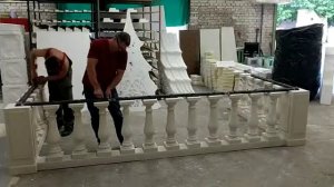 Балюстрада за 1 минуту из пенополистерола