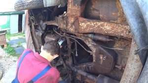 ГАЗ М20 Победа Замена сцепления