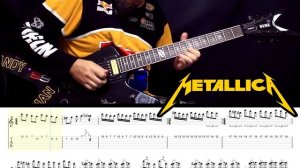 Metallica - Master of puppets Main Fast Solo. Only Tabs