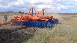 Сборка и запуск бороны дисковой БДТ-5-ПР производства ОАО «Белагромаш-Сервис имени В.М. Рязанова»