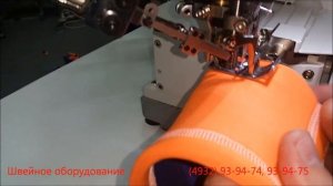 Плоскошовная узкорукавная машина  для погибки изделий из неопрена гидрокостюмы, купальники и тд