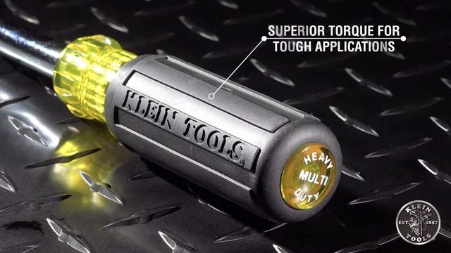 Heavy-Duty Multi-Bit Screwdriver/Nut Driver смотреть онлайн