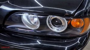 Установка Би LED-линз последнего поколения: улучшение света фар BMW 530