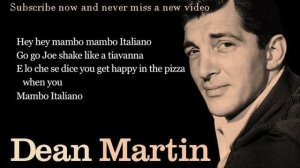 25. Dean Martin - Mambo Italiano - Lyrics