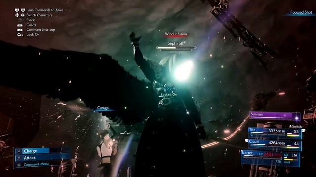 Final Fantasy VII Remake Last Boss Fight (HARD) + Platinum Trophy