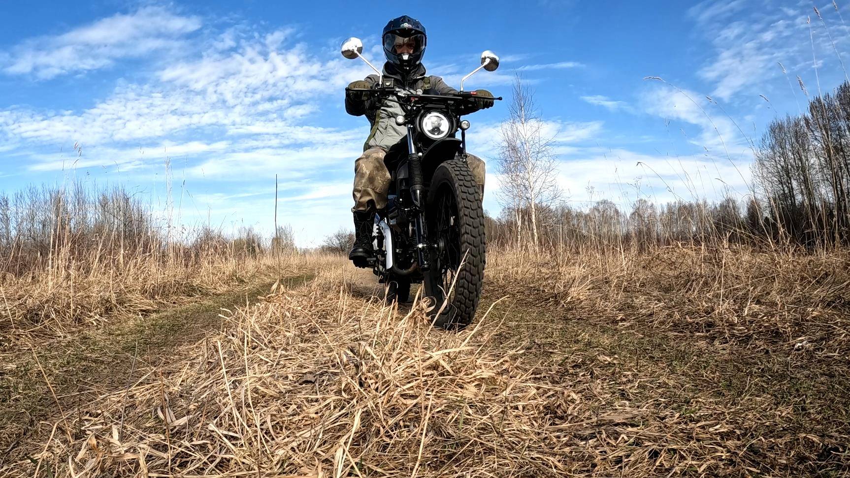 Начало сезона 2024 на мопеде G-Moto Cross X #мопед #crossx #xtrail