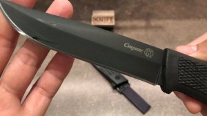 Нож "Стрикс" Elastron Черный от Кизляр