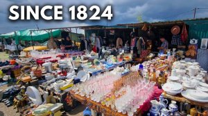 Russian TYPICAL Street Market: Levsha Flea Market