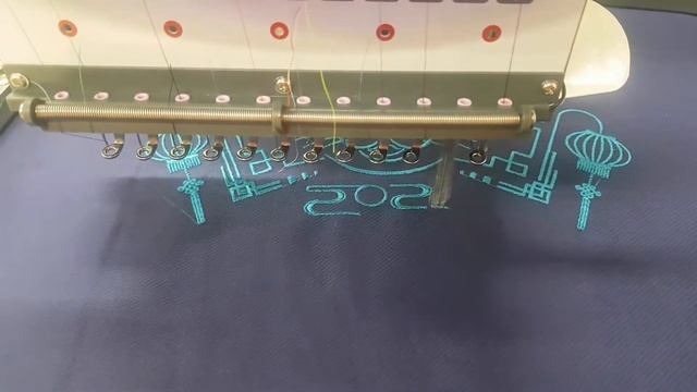 Одноголовочная 12ти игольная вышивальная машина Ricoma RCM1201 смотреть онлайн