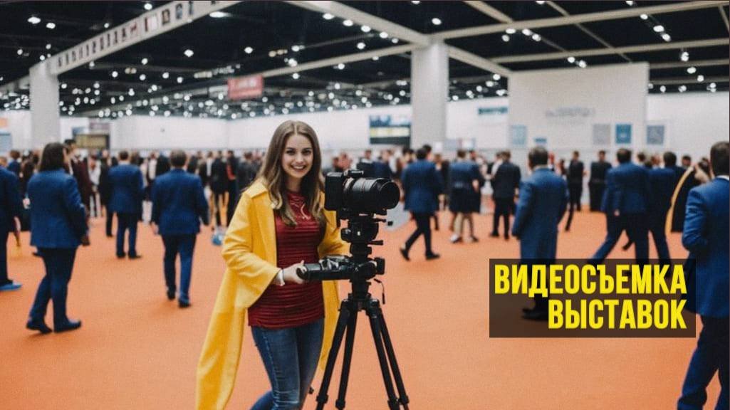 снять профессиональное видео - съемка профессионального видео - видеосъемка выставок в москве