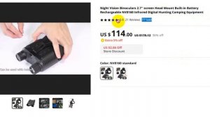 Night Vision Binoculars Built in Battery Rechargeable NV8160 Infrared Digital Hunting New