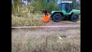 Работа ИЛН 2000 на тракторе РТМ160М