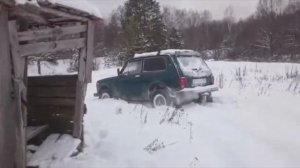 Охота, прогулка. Нива на КАМЕ 232
