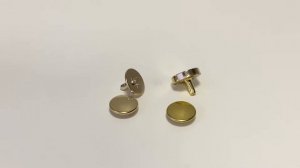 Кнопка магнитная 14R BR (Цвет: желтый)