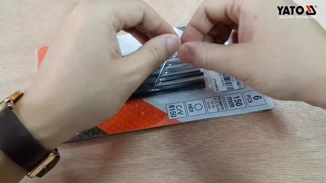 [DỤNG CỤ CẦM TAY] Bộ đục 6 chi tiết YT-47121 | YATOTOOLS 📱0936318800 смотреть онлайн