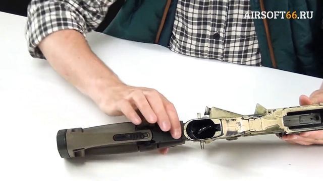 Приклад CAA SBS Skeleton style AR buttstock для M4 и АК с телескопическим прикладом