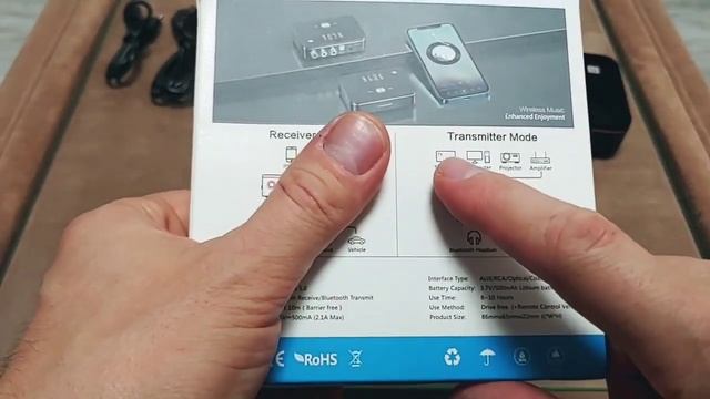 Bluetooth адаптер M8 Приемник Передатчик аудио Coaxial Optical AUX RCA MicroSD USB плеер обзор смотреть онлайн