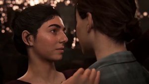 Ellie and Dina kiss scene || The Last Of Us Part II