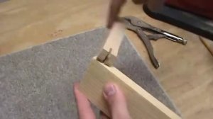 Simple Pegboard Shelves