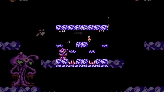 (nes) последний босс Adventure Island 3 #shorts