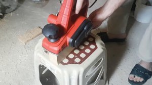 Einhell TC-PL 750 Planya ilk deneme çalışması (first trial run )