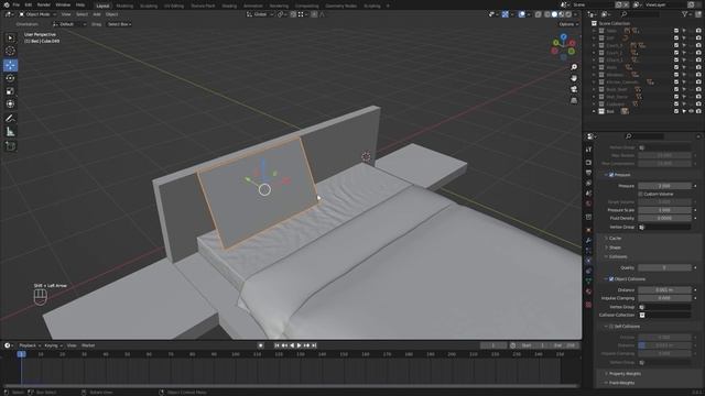 15 - Model Bed Cushions. ARCHITECTURAL VISUALIZATION Unreal Engine 5