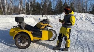 НЕМЕЦКИЙ МОТОЦИКЛ для РУССКИХ ДОРОГ! BMW F650GS С КОЛЯСКОЙ - СВОИМИ РУКАМИ!