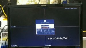 How To Reset H.265 XVR Passward ! h.265 dvr default password👍 #SMSolution