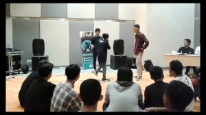 EZZA VS DIKEY || Harapan indah beatbox battle