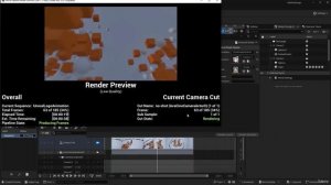 27 - rendering the scene. MOTION DESIGN Unreal Engine 5.4 with Raffi Bedross
