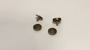 Кнопка магнитная 14R OBR (Цвет: старая латунь)