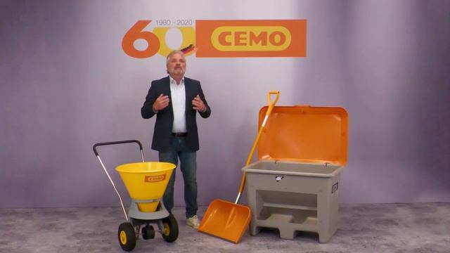 CEMO Streuwagen für Straßen, Wege und Plätze - Winterdienst смотреть онлайн