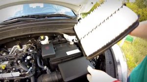 Hyundai Creta (2016): Замена воздушного фильтра
