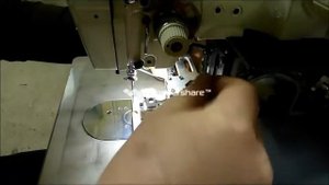 Автоматичаская швейная машина для пришивания шеврона к липучке