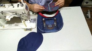 Как сделать сумку из джинсов своими руками DIY handmade denim bag Jeans Fantasy Мастер Юрий